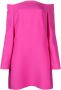 Valentino Garavani Off-shoulder mini-jurk Roze - Thumbnail 1