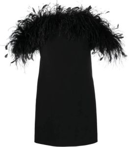Valentino Off-shoulder mini-jurk Zwart