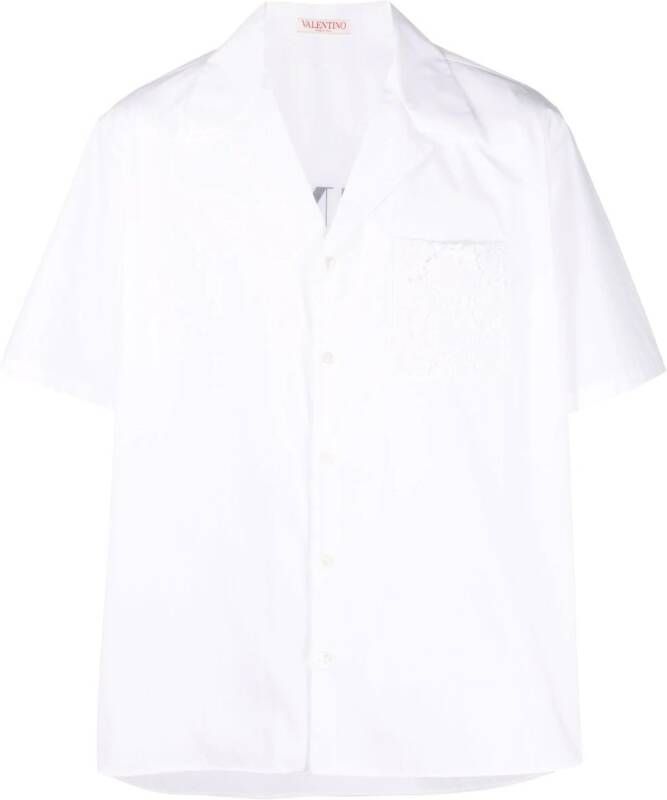Valentino Garavani Overhemd met logoprint Wit