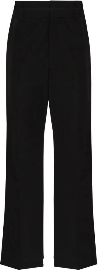 Valentino Garavani Pantalon met geborduurd logo Zwart