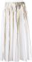Valentino Garavani Plooirok met metallic-effect Wit - Thumbnail 1