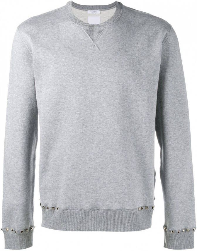 Valentino Garavani Rockstru sweater Grijs