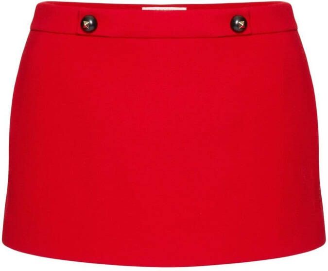 Valentino Garavani Rockstud skort Rood