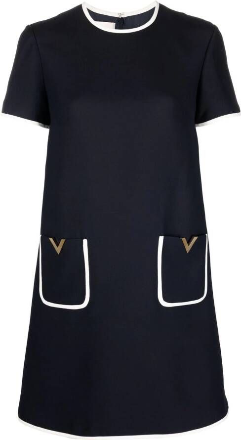 Valentino Garavani Shiftjurk Blauw