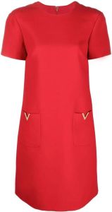 Valentino Shiftjurk met V-logo Rood