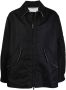 Valentino Garavani Shirtjack met rits Zwart - Thumbnail 1