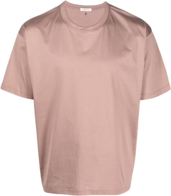 Valentino Garavani T-shirt met ronde hals Beige