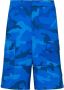 Valentino Garavani Shorts met camouflageprintL Blauw - Thumbnail 1