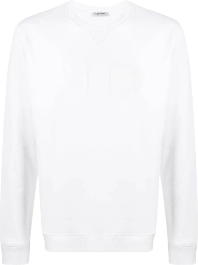 Valentino Garavani Sweater met VLTN print Wit