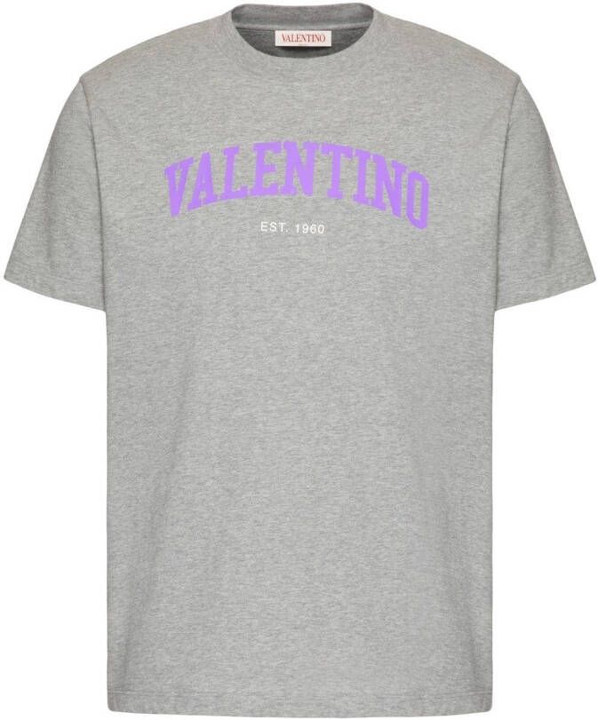 Valentino Garavani T-shirt met logoprint Grijs