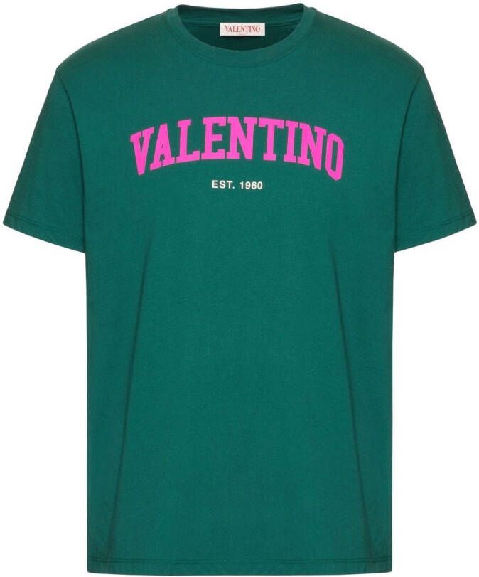 Valentino Garavani T-shirt met logoprint Groen