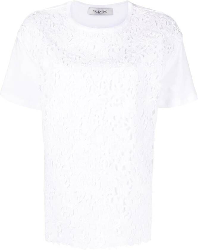 Valentino Garavani T-shirt met logoprint Wit