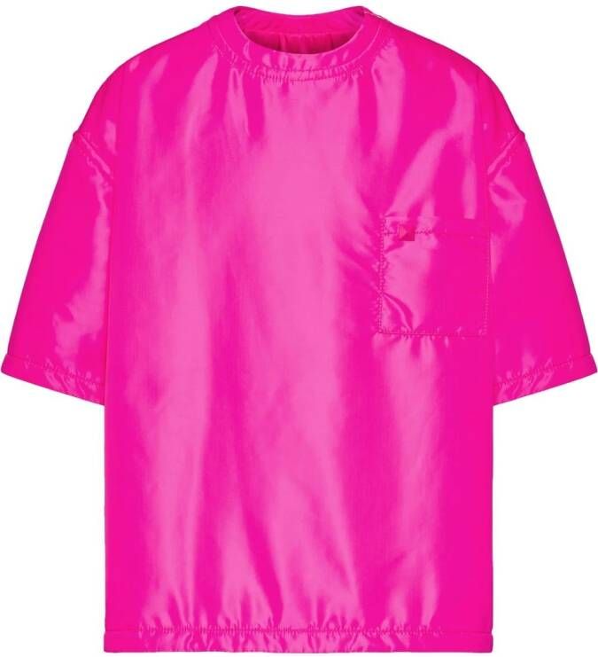 Valentino Garavani T-shirt met studs Roze