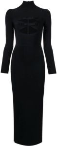 Valentino Uitgesneden jurk Zwart