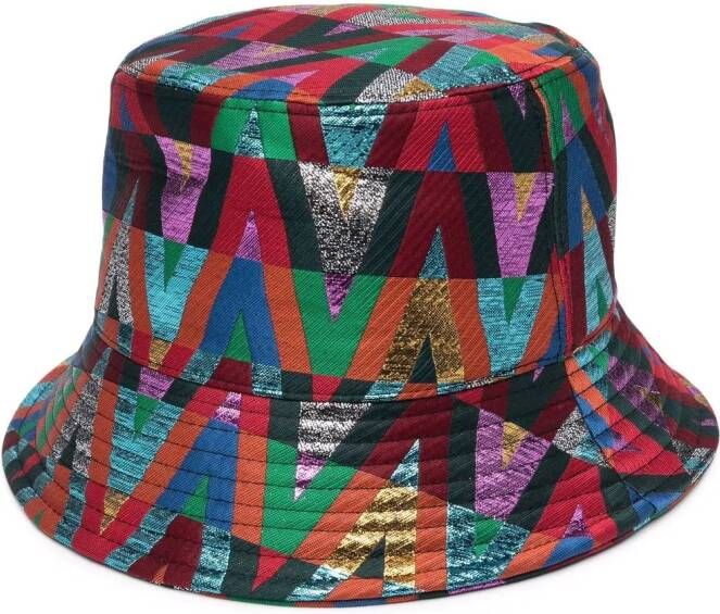 Valentino Garavani Vissershoed met logoprint Rood