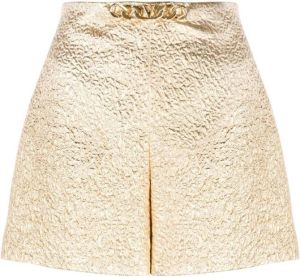 Valentino Garavani VLogo shorts met ketting Goud