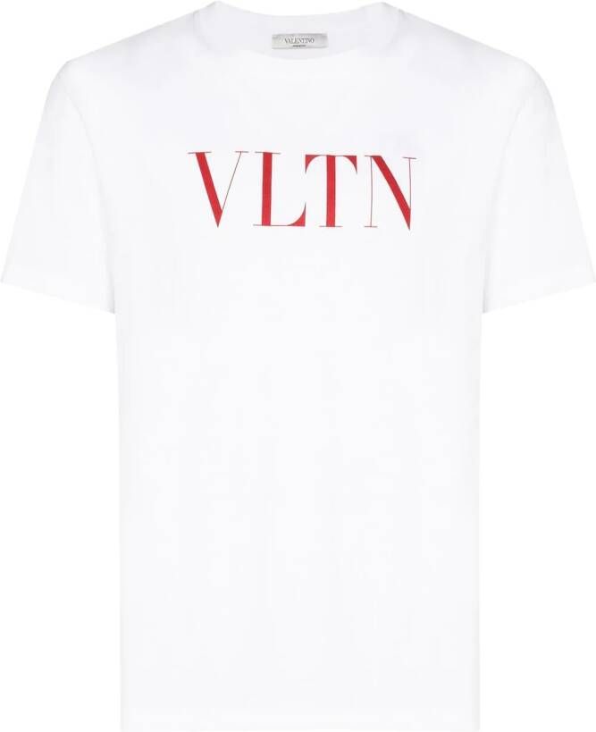 Valentino Garavani VLTN print T-shirt Wit