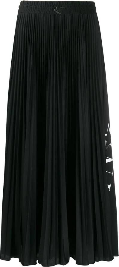Valentino Garavani VLTN STAR plooirok Zwart