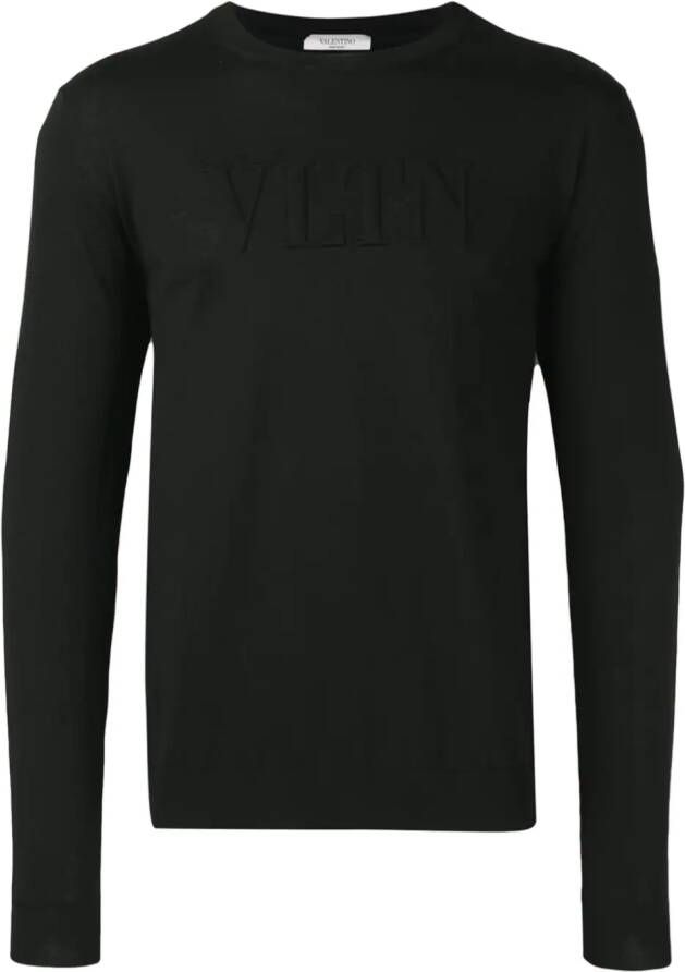 Valentino Garavani VLTN sweater met logo Zwart