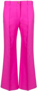 Valentino Pantalon van wolmix Roze
