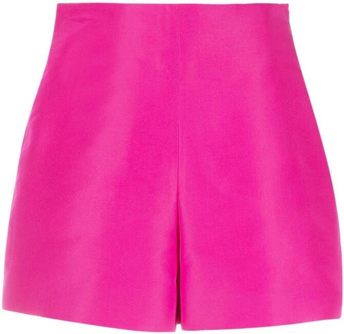 Valentino Garavani Zijden shorts Roze