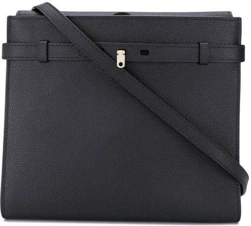Valextra B-tracollina crossbodytas Zwart