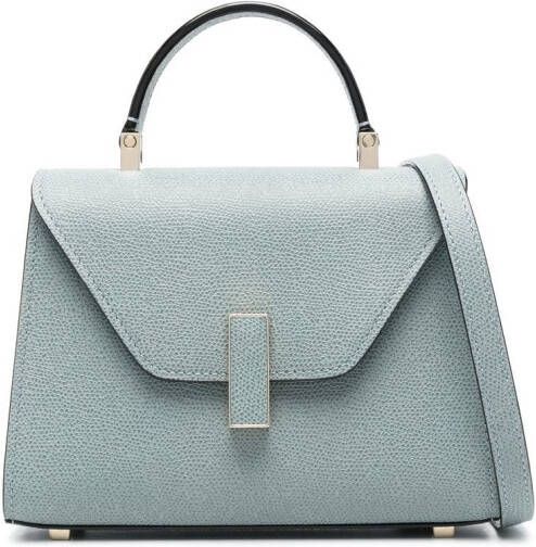 Valextra Leren shopper Blauw