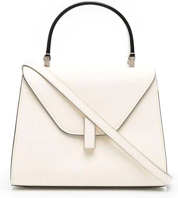 Valextra Leren shopper Wit