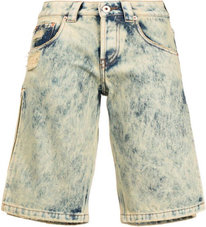 Vaquera Denim shorts Blauw