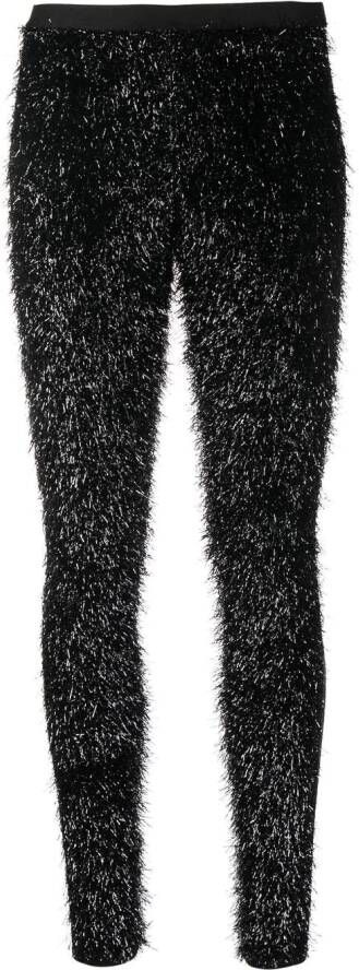 Vaquera Legging met glitter detail Zwart