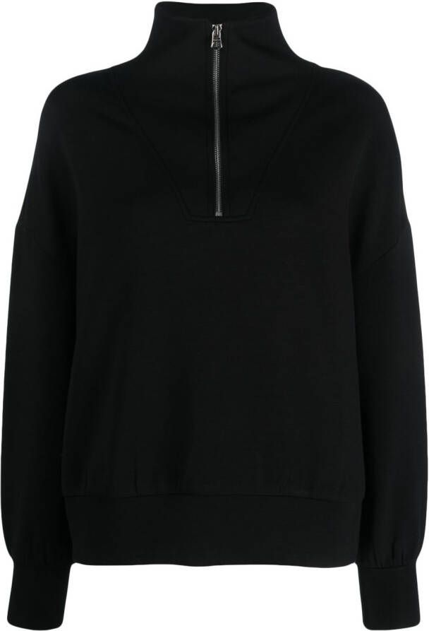 Varley Sweater met rits Zwart