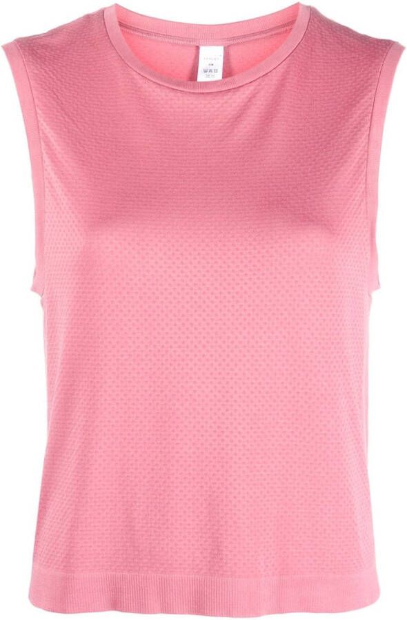 Varley Piqué tanktop Roze