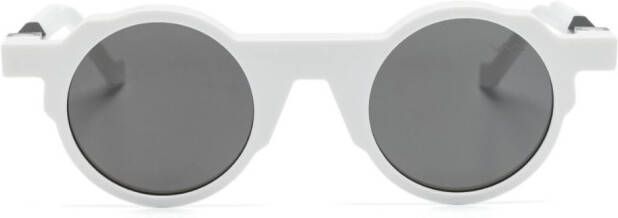 VAVA Eyewear BL0002 zonnebril met rond montuur Wit