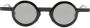 VAVA Eyewear WL0056 zonnebril met rond montuur Zwart - Thumbnail 1