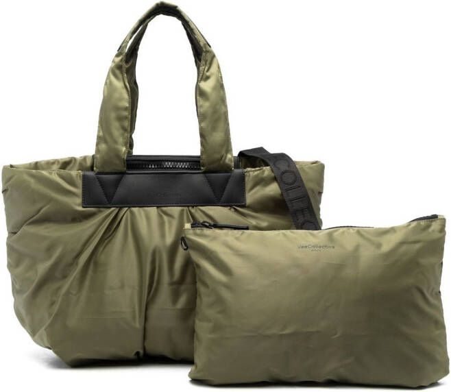 VeeCollective Caba shopper Groen