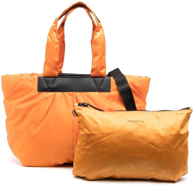 VeeCollective Caba shopper Oranje
