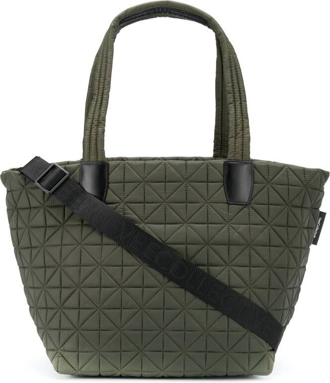 VeeCollective Geometrische schoudertas Groen