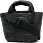 VeeCollective Gewatteerde shopper Zwart - Thumbnail 1