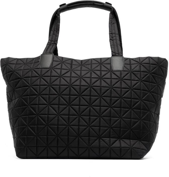 VeeCollective Gewatteerde shopper Zwart