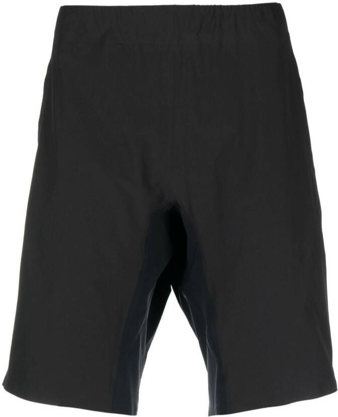 Veilance Tweed shorts Zwart