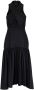 Veronica Beard Midi-jurk met gekruiste details Zwart - Thumbnail 1
