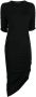Veronica Beard Midi-jurk Zwart - Thumbnail 1