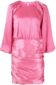 Veronica Beard Mini-jurk met ruches Roze
