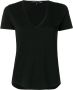 Veronica Beard T-shirt met V-hals Zwart - Thumbnail 1
