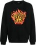 Versace Sweater met borduurwerk Zwart - Thumbnail 1