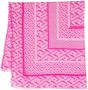Versace Sjaal met monogramprint Roze - Thumbnail 1