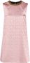 Versace Mini-jurk met logo Roze - Thumbnail 1