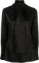 Versace Satijnen blouse Zwart - Thumbnail 1