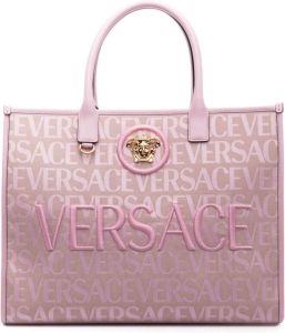 Versace Allover kleine shopper Roze