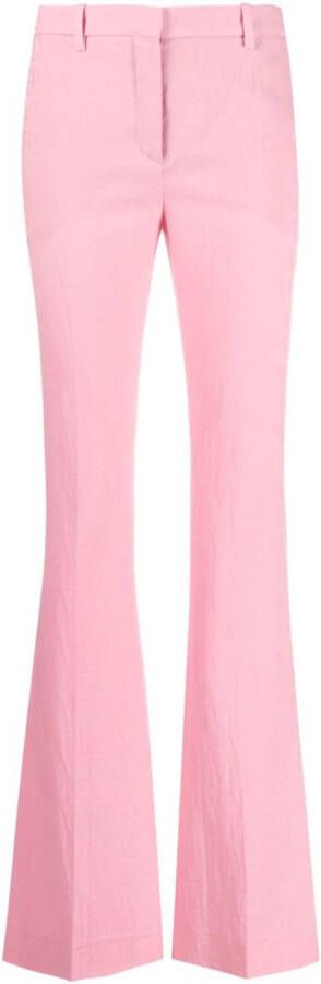 Versace Allover broek met jacquard Roze